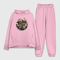 Женский костюм оверсайз Power of the Dragon god