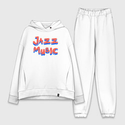 Женский костюм оверсайз Music jazz