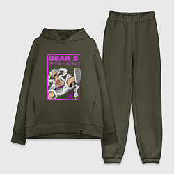 Женский костюм оверсайз One piece - gear 5 белый