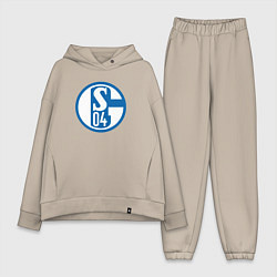 Женский костюм оверсайз Schalke 04 fc club