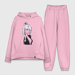 Женский костюм оверсайз Шэдоухарт - серебрянные волосы