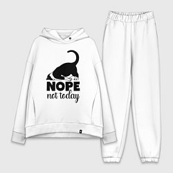 Женский костюм оверсайз Nope - not today