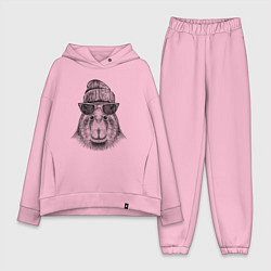 Женский костюм оверсайз Капибара хипстер