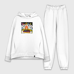 Женский костюм оверсайз Черная магия гуся