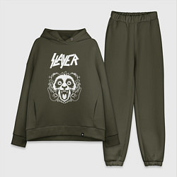 Женский костюм оверсайз Slayer rock panda