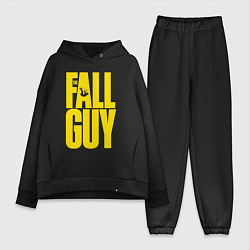 Женский костюм оверсайз The fall guy logo