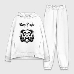 Женский костюм оверсайз Deep Purple - rock panda