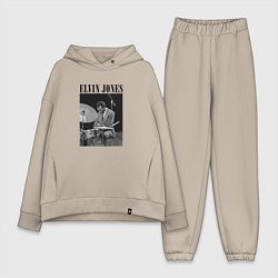 Женский костюм оверсайз Elvin Jones great jazz drummer