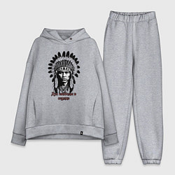 Женский костюм оверсайз Дух свободы в сердце