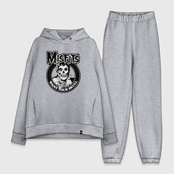 Женский костюм оверсайз Misfits want your skull