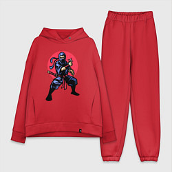 Женский костюм оверсайз Warrior ninja