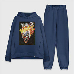 Женский костюм оверсайз Twisted metal 2 - clown head