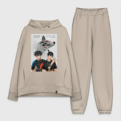 Женский костюм оверсайз Магическая битва Мэгуми Фусигуро Аки Хаякава