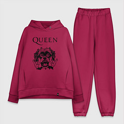Женский костюм оверсайз Queen - rock dog