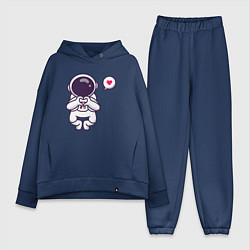 Женский костюм оверсайз Astronaut love