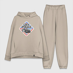 Женский костюм оверсайз Городская полиция