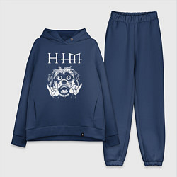 Женский костюм оверсайз HIM rock dog