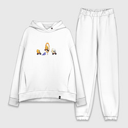 Женский костюм оверсайз Кукурузный трюк