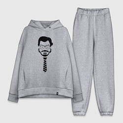 Женский костюм оверсайз Профессор - бумажный дом