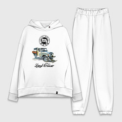 Женский костюм оверсайз Грузовик Тойота ретро