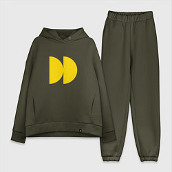 Женский костюм оверсайз Логотип из фильма Субстанция