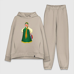 Женский костюм оверсайз Баба