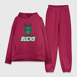 Женский костюм оверсайз Milwaukee Bucks NBA