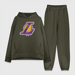 Женский костюм оверсайз Lakers team