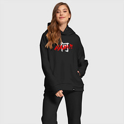 Женский костюм оверсайз Nani, цвет: черный — фото 2