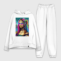 Женский костюм оверсайз The Gioconda of our days is eclectic