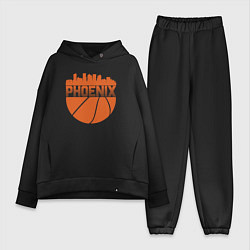 Женский костюм оверсайз Phoenix basketball, цвет: черный