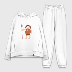 Женский костюм оверсайз Пещерный человек