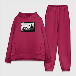 Женский костюм оверсайз Дикая страна