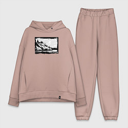 Женский костюм оверсайз Дикие тропы и оффроад