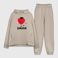 Женский костюм оверсайз Бонжур