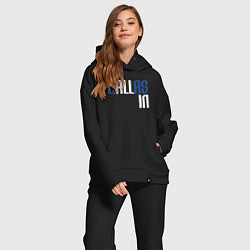 Женский костюм оверсайз Dallas in, цвет: черный — фото 2