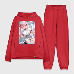 Женский костюм оверсайз Медсестричка сделает тебе укол любви - пышная аним