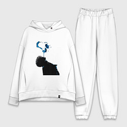 Женский костюм оверсайз Три дня дождя постер