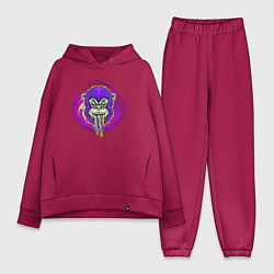 Женский костюм оверсайз Purple monkey