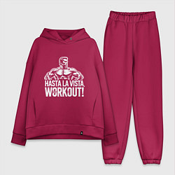 Женский костюм оверсайз Arnold - hasta la vista workout
