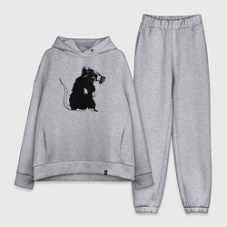 Женский костюм оверсайз Gas rat