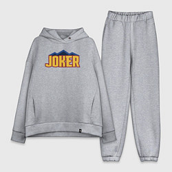 Женский костюм оверсайз Nuggets Joker