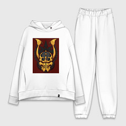 Женский костюм оверсайз Black Legion Insignia, цвет: белый
