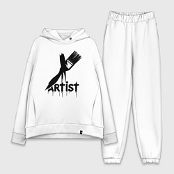 Женский костюм оверсайз Художник с кистью