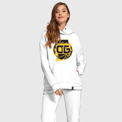 Женский костюм оверсайз OG Pacers, цвет: белый — фото 2