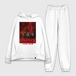 Женский костюм оверсайз Пятеро и демогоргон Загадочные события финал