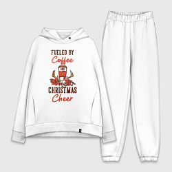 Женский костюм оверсайз Новогоднее настроение