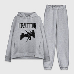 Женский костюм оверсайз Led Zeppelin