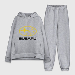 Женский костюм оверсайз Subaru Logo