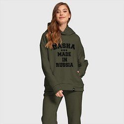 Женский костюм оверсайз Даша Made in Russia, цвет: хаки — фото 2